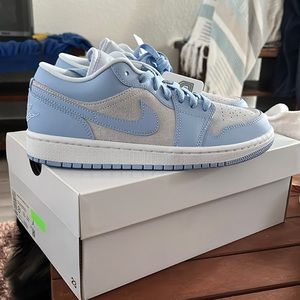 Air Jordan 1 Low - Football Grey / Alluminum White